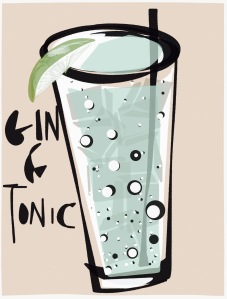 May your Gin & Tonic be bubbly, full of ice and inspire you more than medicate you